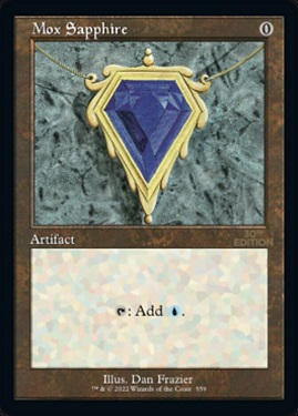 Mox Sapphire 30th Anniversary Edition - Retro Frame
